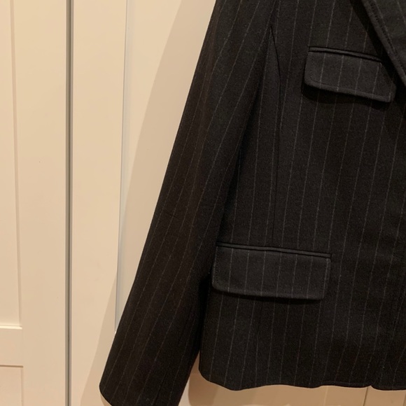 J. Crew Wool Pinstripe Blazer - Picture 3 of 9